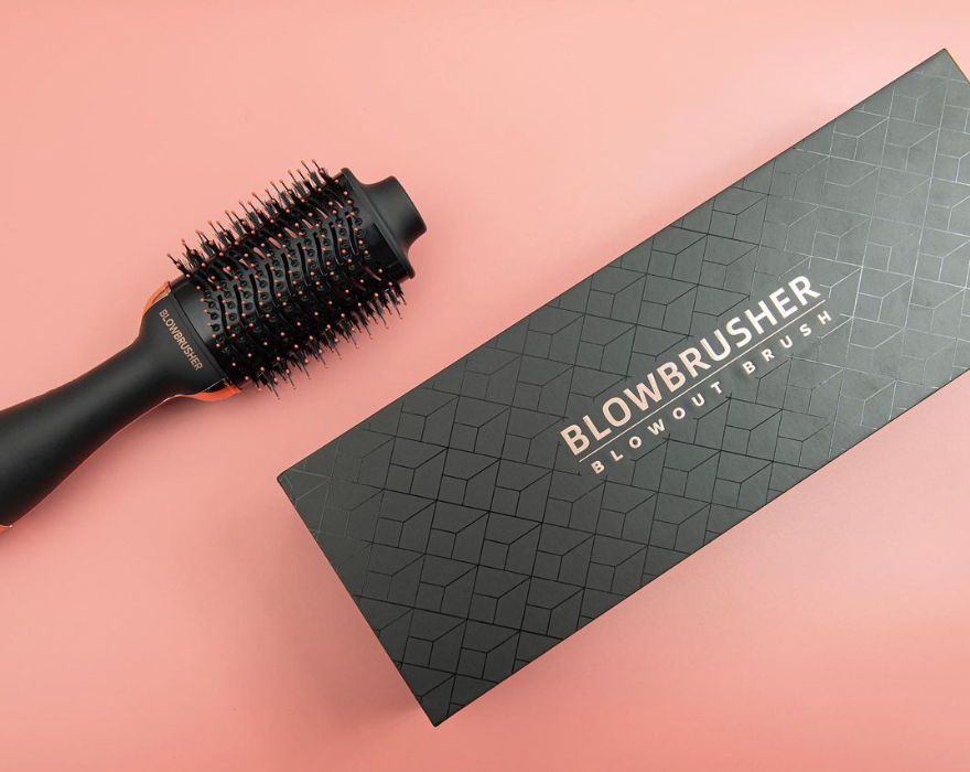 BLOWBRUSHER 3-in-1 Hair Styling Set with 3 Heat Settings
