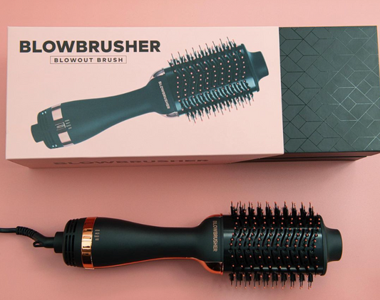 BLOWBRUSHER 3-in-1 Hair Styling Set with 3 Heat Settings