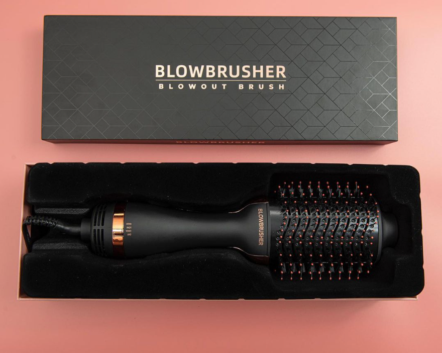 BLOWBRUSHER 3-in-1 Hair Styling Set with 3 Heat Settings